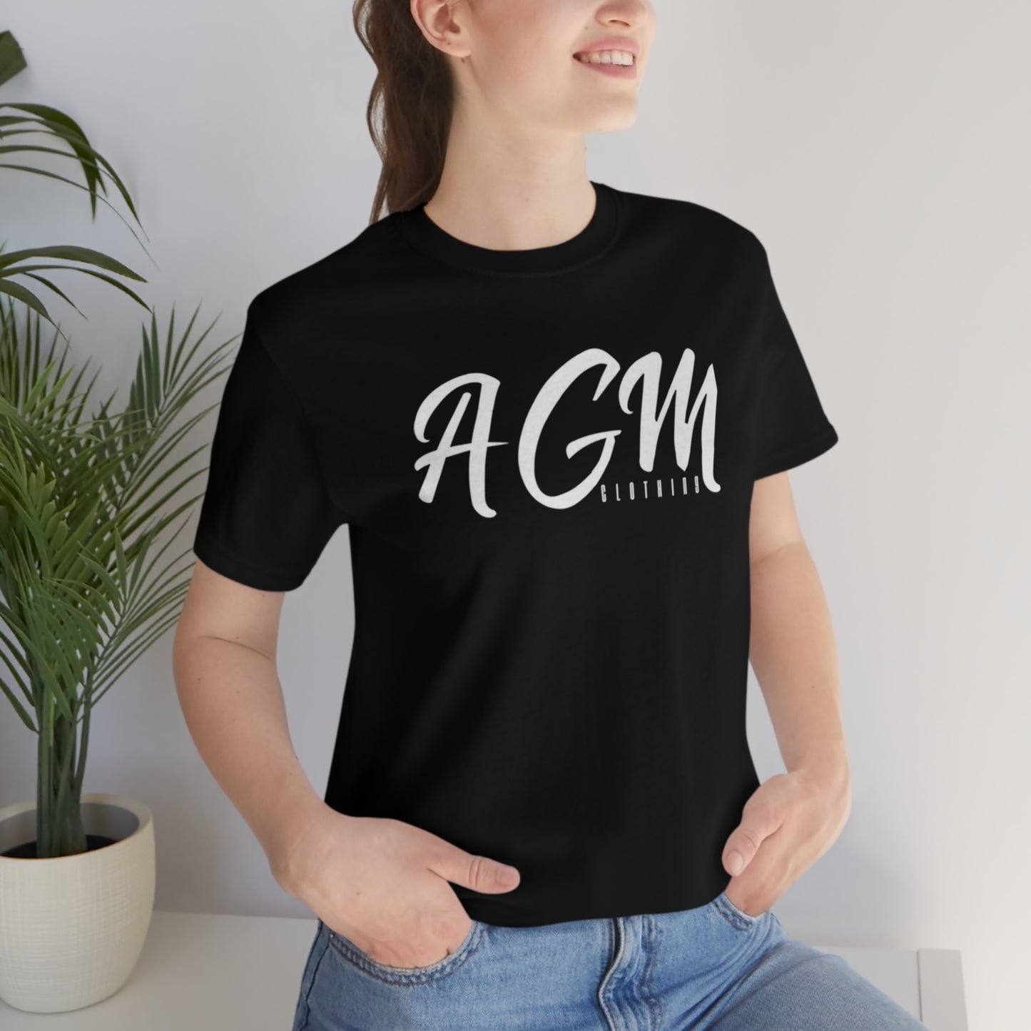 Unisex Jersey Short Sleeve screen printed AGM Clothing Tee