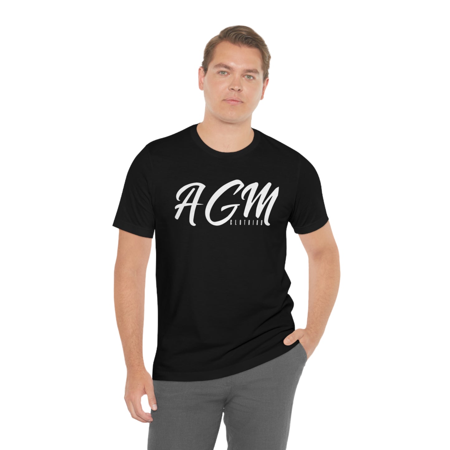 Unisex Jersey Short Sleeve screen printed AGM Clothing Tee